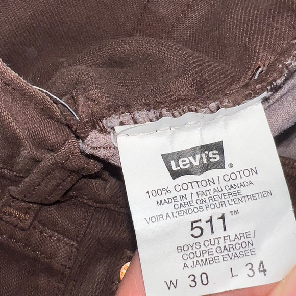 Levi’s 511 Boys Cut Flare - Picture 6 of 6